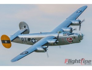 Flightline 2.0M B-24 Liberator Silver PNP Version Flightline 2.0M B-24 Liberator Silver PNP Version